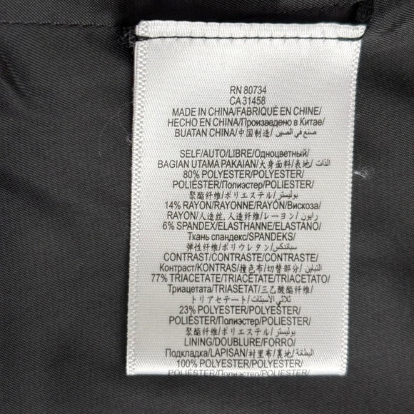 BCBG Max Azria Vest Black Fringe‎ XS Sleeveless Party Cocktail Career - Picture 7 of 8